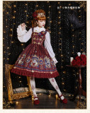 Uwowo -Coronation of Brumaire- Classic Lolita JSK Jumper Skirt Dresses