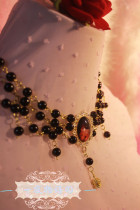 One Night Language - Bead Gothic Lolita Necklace