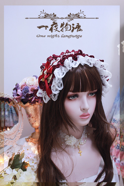 One Night Language - Sweet Lolita Headband
