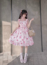 Diamond Star - Sweet Casual Lolita JSK Jumper Dress