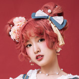 Eieyomi -Demons in Middle Night- Classic Lolita Bow Hairclip