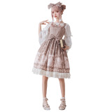 Eieyomi -Miss Pea- Sweet Lolita JSK Jumper Dress