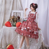 Eieyomi -Girl'Rom- Sweet Lolita JSK Jumper Dress