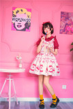 Yona Studio -Cherry Jam- Sweet Casual Lolita Salopette