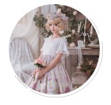 Hanweika -Spring Cane- Sweet Casual Lolita OP One Piece Dress