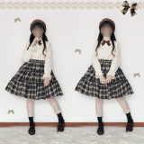 Mousita - Casual Classic Vintage College Lolita Skirt