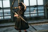 YourHighness -The Oath of Judge- Ouji Lolita Military OP One Piece Dress