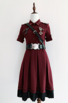 YourHighness -The Oath of Judge- Ouji Lolita Military OP One Piece Dress