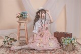 Diamond Star -The Fox's Love Letter- Casual Lolita JSK Jumper Dress