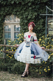 Yueqin -Forest Words- Off Shoulder Classic Lolita Dress