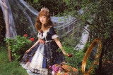 Mengyu -Snow White- Short Sleeve Sweet Lolita OP One Piece Dress
