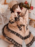 Sweetsheep -Chocolate- Wool Sweet Lolita Long Coat