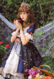 Mengyu -Snow White- Short Sleeve Sweet Lolita OP One Piece Dress
