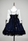Lost Angel -The Night of Witch- Gothic Stand Collar Lolita Blouse