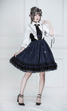 Lost Angel -The Night of Witch- Gothic Stand Collar Lolita Blouse