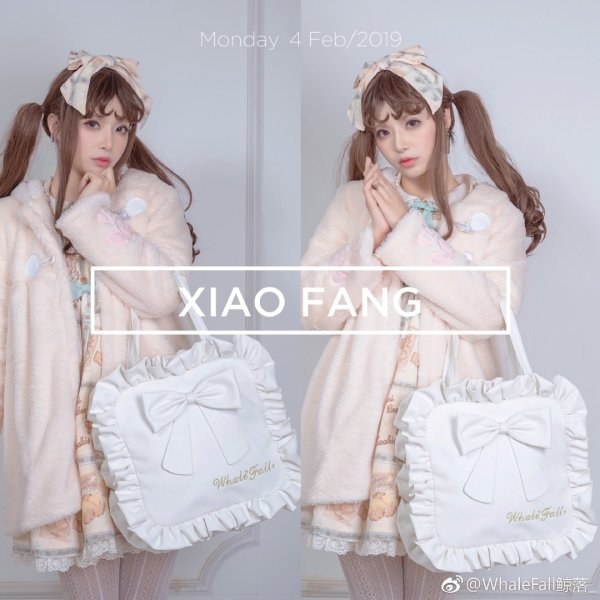 Whale Fall - Square Shaped Sweet Lolita Shoulder Bag (Backpack Avaliable)