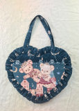 MarryPudding lolita -Summer Bear- Sweet Lolita Accessories(Bag, Headband, KC, 2 Hairclips)