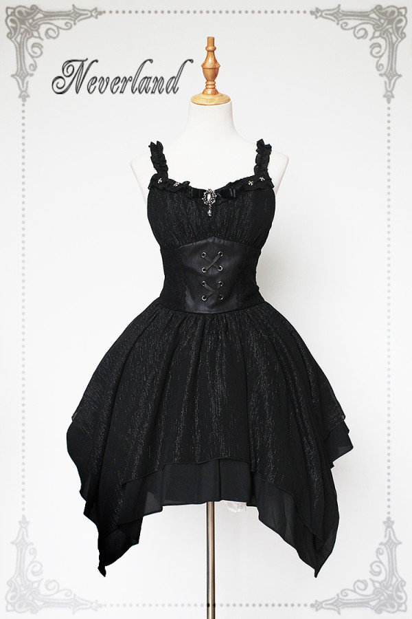 Neverland -Serenade of The Dead- Halloween Gothic JSK Jumper Skirt Dress