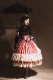 Miss Point -Elizabeth- Classic Rococo Princess Lolita Full Set for Autumn and Winter(Skirt+Blouse+Accessories)