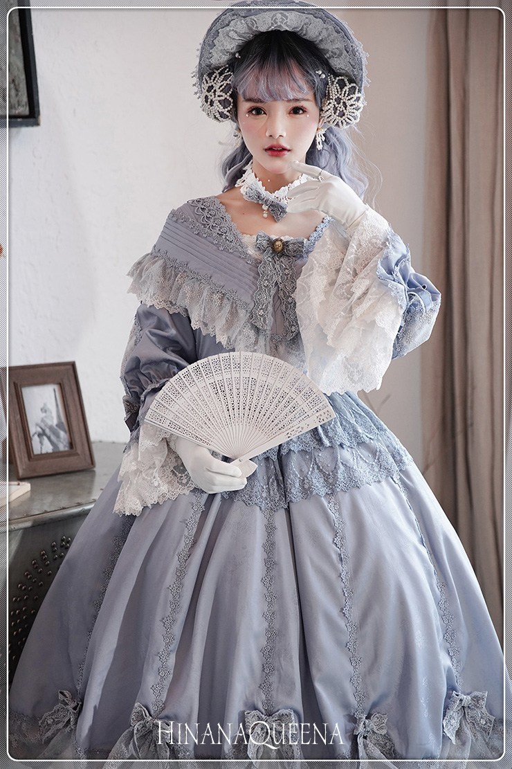 US$ 183.99 - HinanaQueena -Victoria Princess Rococo Lolita OP One Piece ...