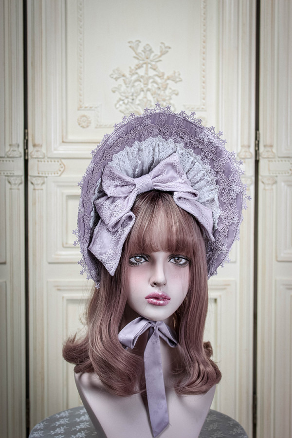 HinanaQueena -VicToria Princess Rococo Lolita Bonnet