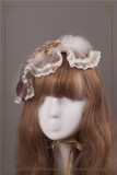 Baby Ponytail -The Victory of Samothrace- Lolita Rosette Headdress and Wristcuff