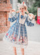 Baduoni -Dorney Rabbit's Hand Letter- Sweet Lolita OP One Piece Dress