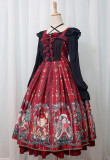 Christmas Theme Lolita JSK Jumper Skirt