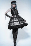 Foxtrot Lolita -Yorkshire bells- Gothic Lolita JSK Jumper Skirt Dress