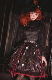 Miss Point -Halloween Gothic Punk Lolita Skirt
