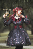 Miss Point -Halloween Gothic Punk Lolita OP One Piece Dress