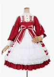 Sweety Honey -lovely Elva Doll- Sweet Lolita OP One Piece Dress