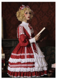 Sweety Honey -lovely Elva Doll- Sweet Lolita OP One Piece Dress