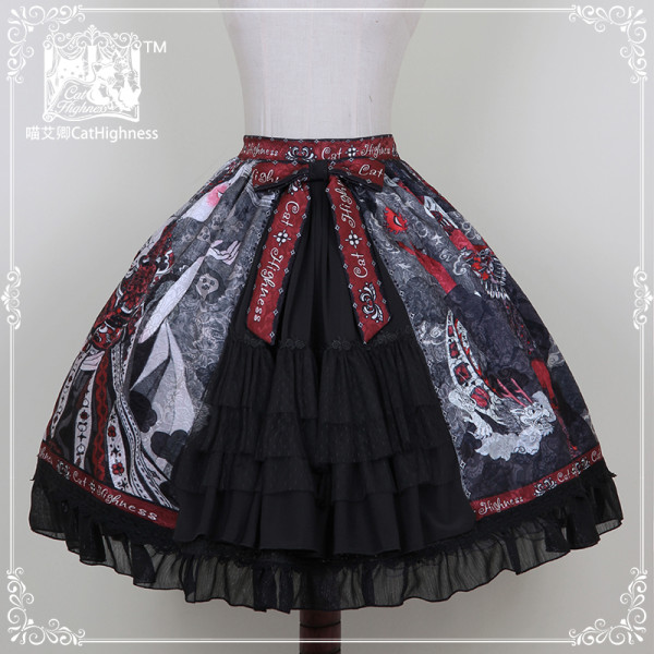 CatHighness -The Shape of Witch- Lolita Skirt