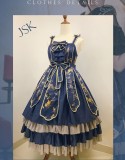 Cold Moon- Qi Lolita Jumper Skirt Dress