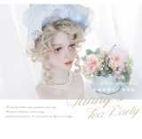 Alice Garden - Curly Wavy Blond Lolita Tea Party Wig