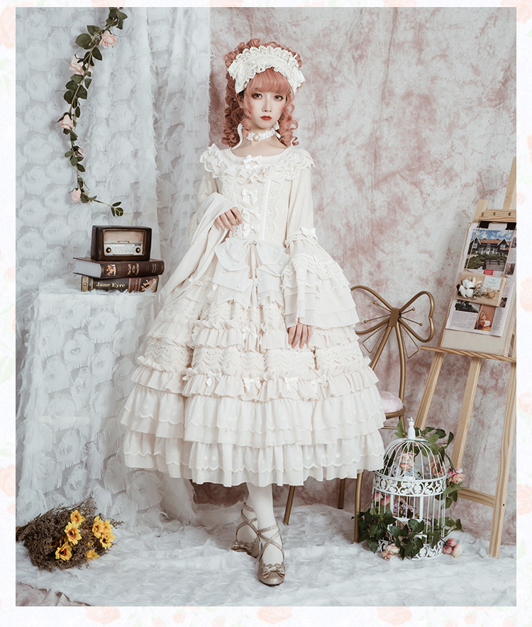 US$ 86.99 - Miss Lisa Tea Party Rococo Princess Lolita One Piece Dress ...