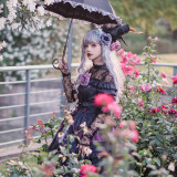 Witch Hunter Gothic Lolita Set(JSK, Blouse and Corset)