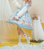 Pennyhouse -Mr Rabbit- Sweet Lolita One Piece Dress