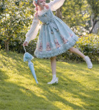 Pennyhouse -Mr Rabbit- Sweet Lolita Jumper Skirt Dress