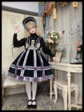 Night and Star Song Vintage Classic Lolita JSK, Blouse and Cape for Autumn and Winter