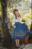 Classic Vintage Shepherd Lolita Skirt