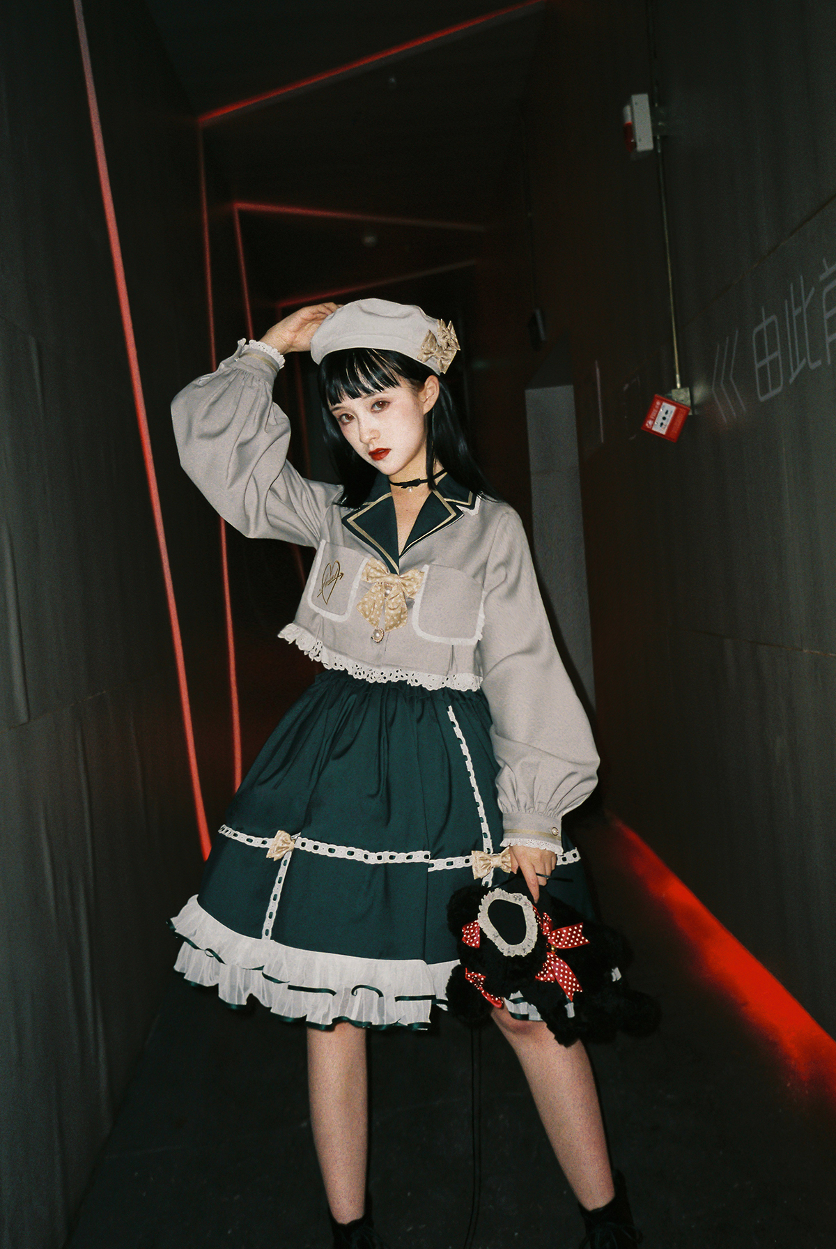 US$ 77.99 - Sailor Lolita Jacket and Skirt - m.lolitaknot.com