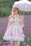 Mono Girl -Pearl Chess- Sweet High Waist Lolita JSK