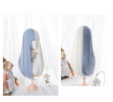 Alice Garden - Blue and White Splite Lolita Wig