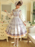 Alice Girl -The Camellia- Classic Lolita Jumper Skirt Dress