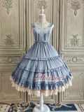 Alice Girl -The Camellia- Classic Lolita Jumper Skirt Dress