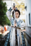 Fantastic Wind -Folk Song of Changan- Qi Military Lolita One Piece Dress