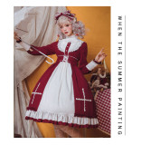 Eieyomi -Miss Lolita- Gothic Lolita One Piece Dress
