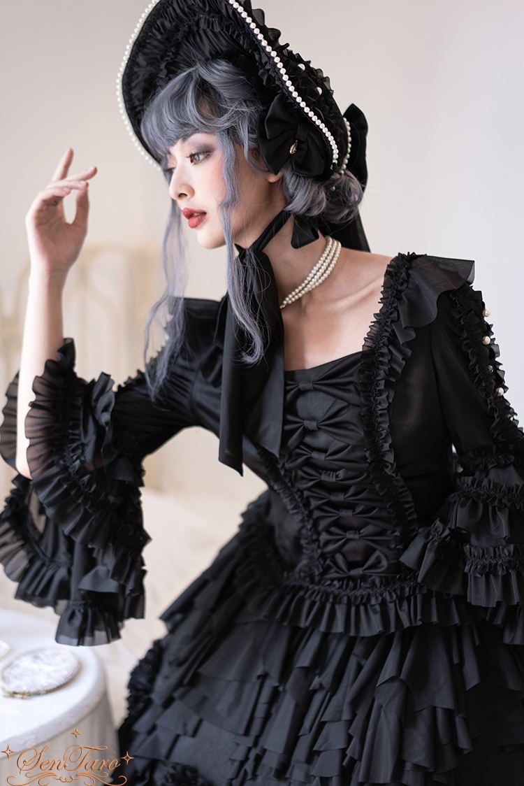 US$ 35.99 - Tea Party Rococo Princee Lolita Headband and Bonnet - www ...